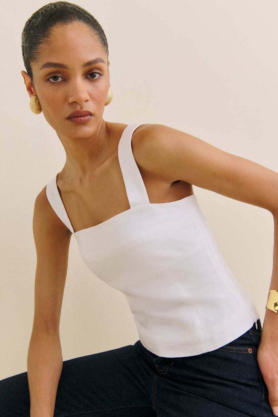 Darci Linen Top