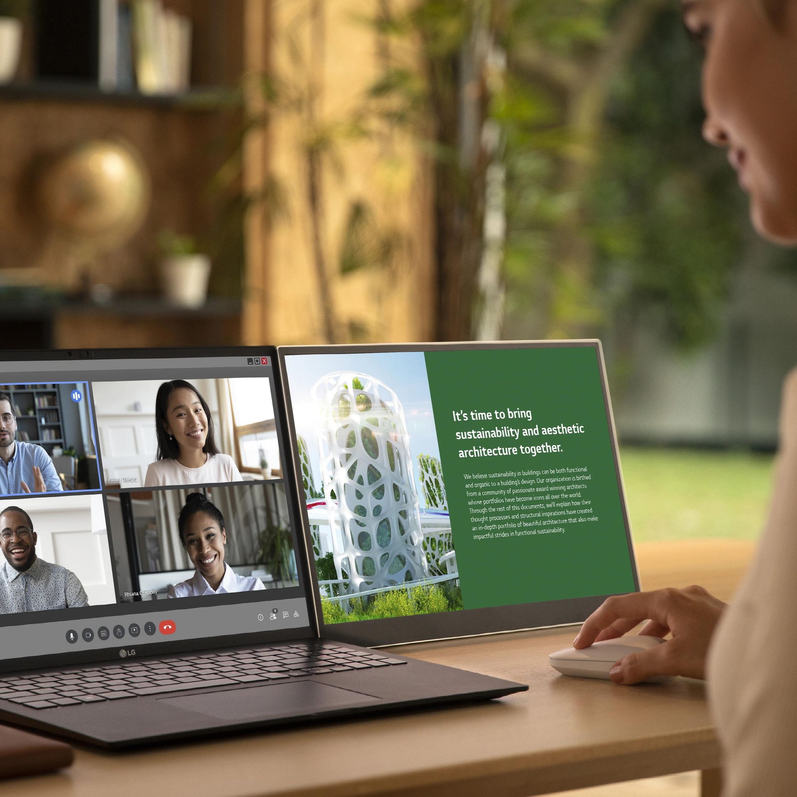 The Galaxy Z Fold 4 and this portable monitor are a match made in