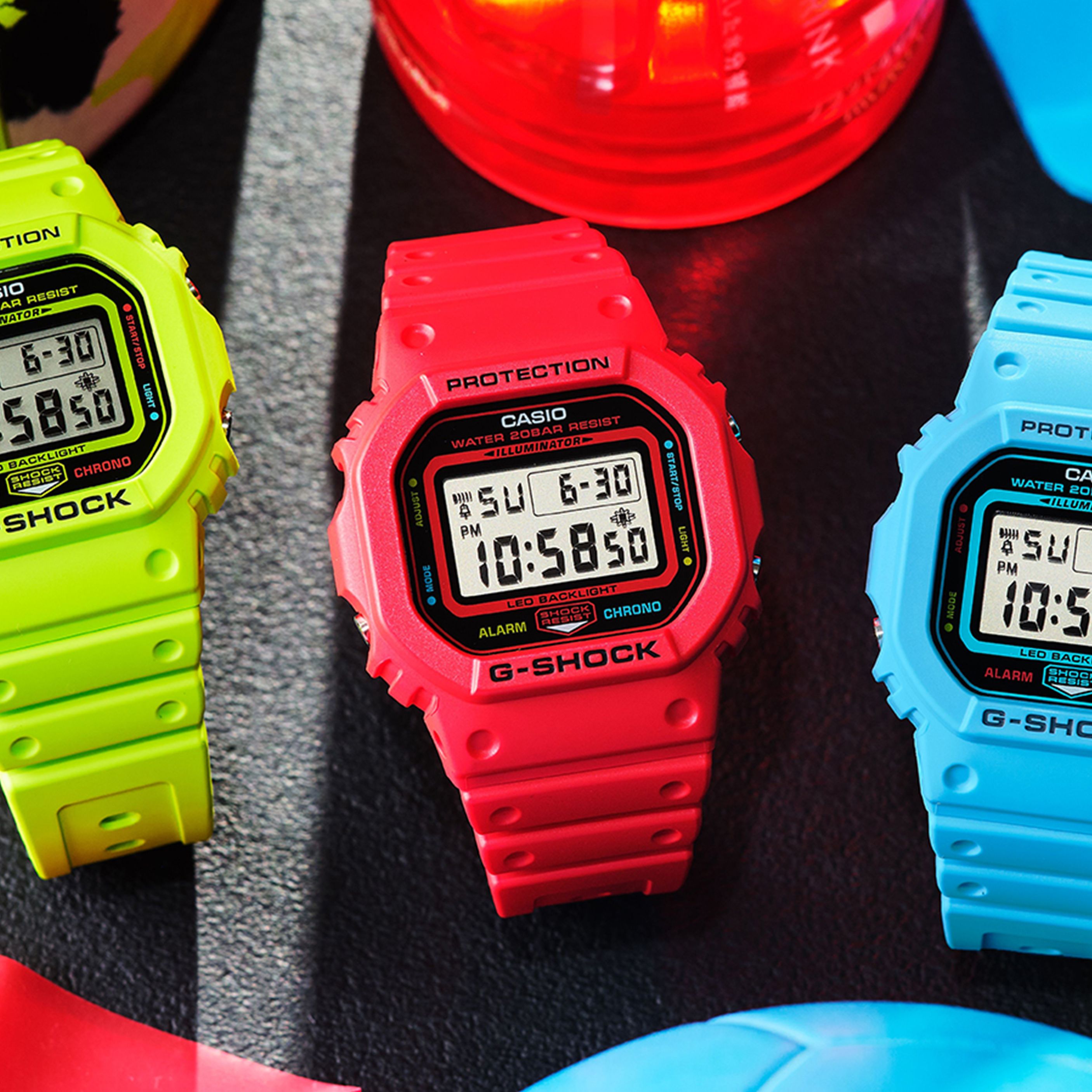 New Casio G-Shock gives the classic square case a pop of