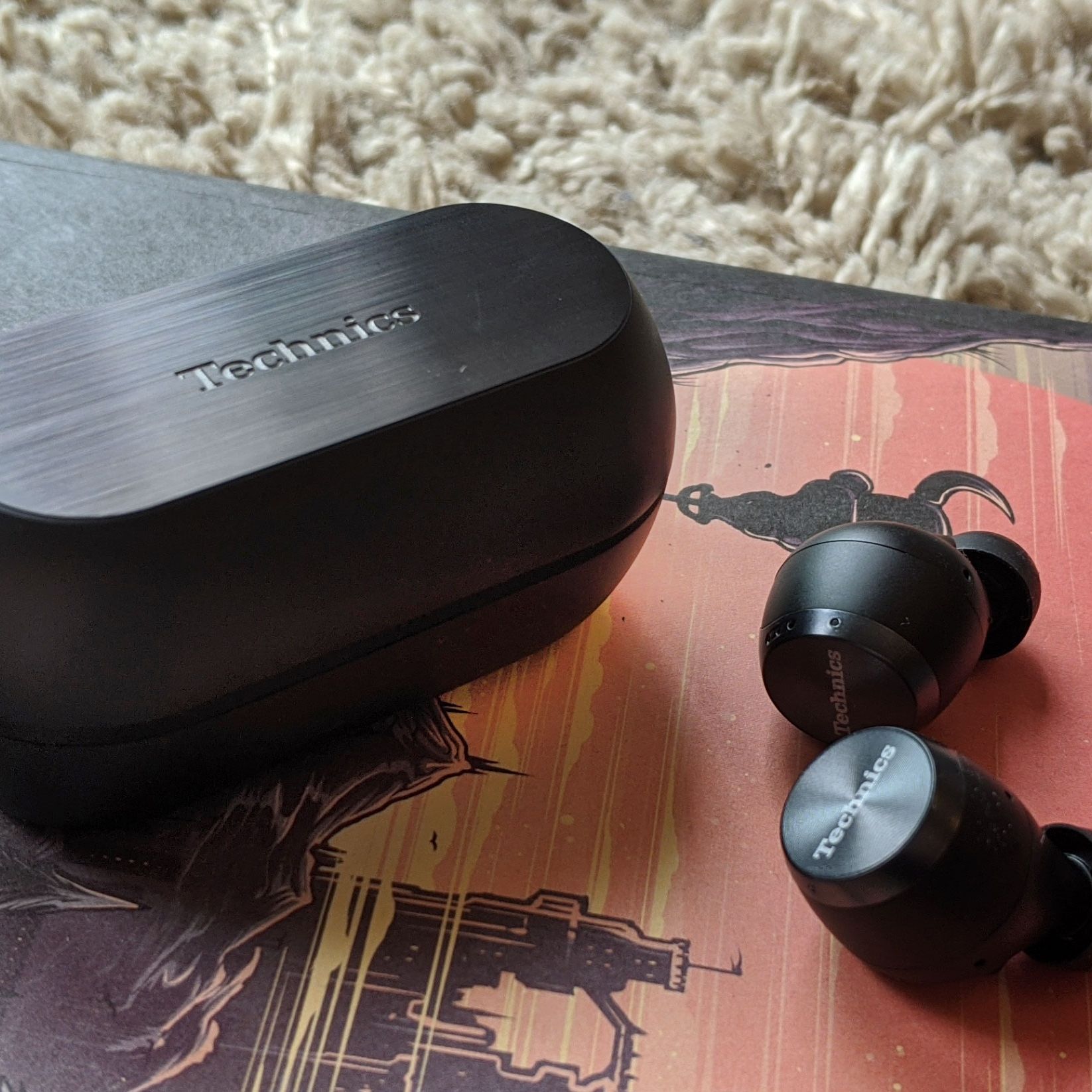 【ほぼ未使用】Technics EAH-AZ70 True Wireless AZ70W Noise Canceling Earbuds - EAH-AZ70W