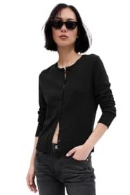 Gap Crewneck Cardigan True Black Xxl