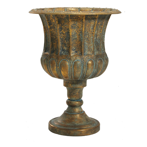 Bronze Metal Urn Planter