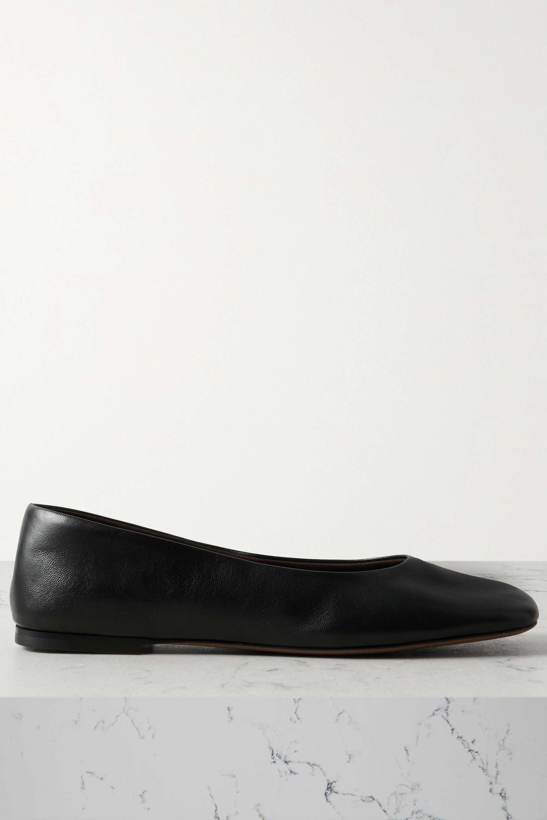 Leather Ballet Flats