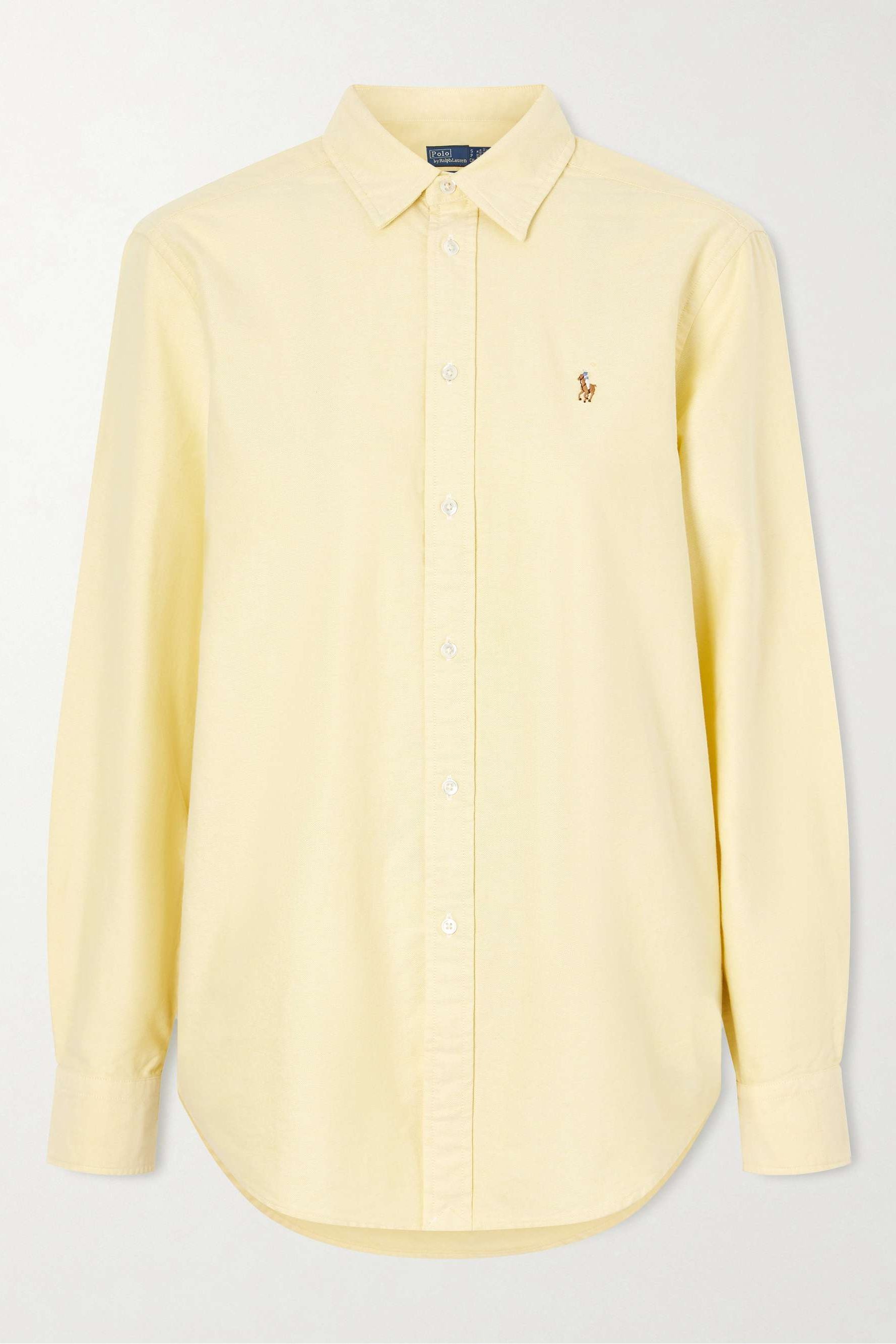 Embroidered Cotton Oxford Shirt