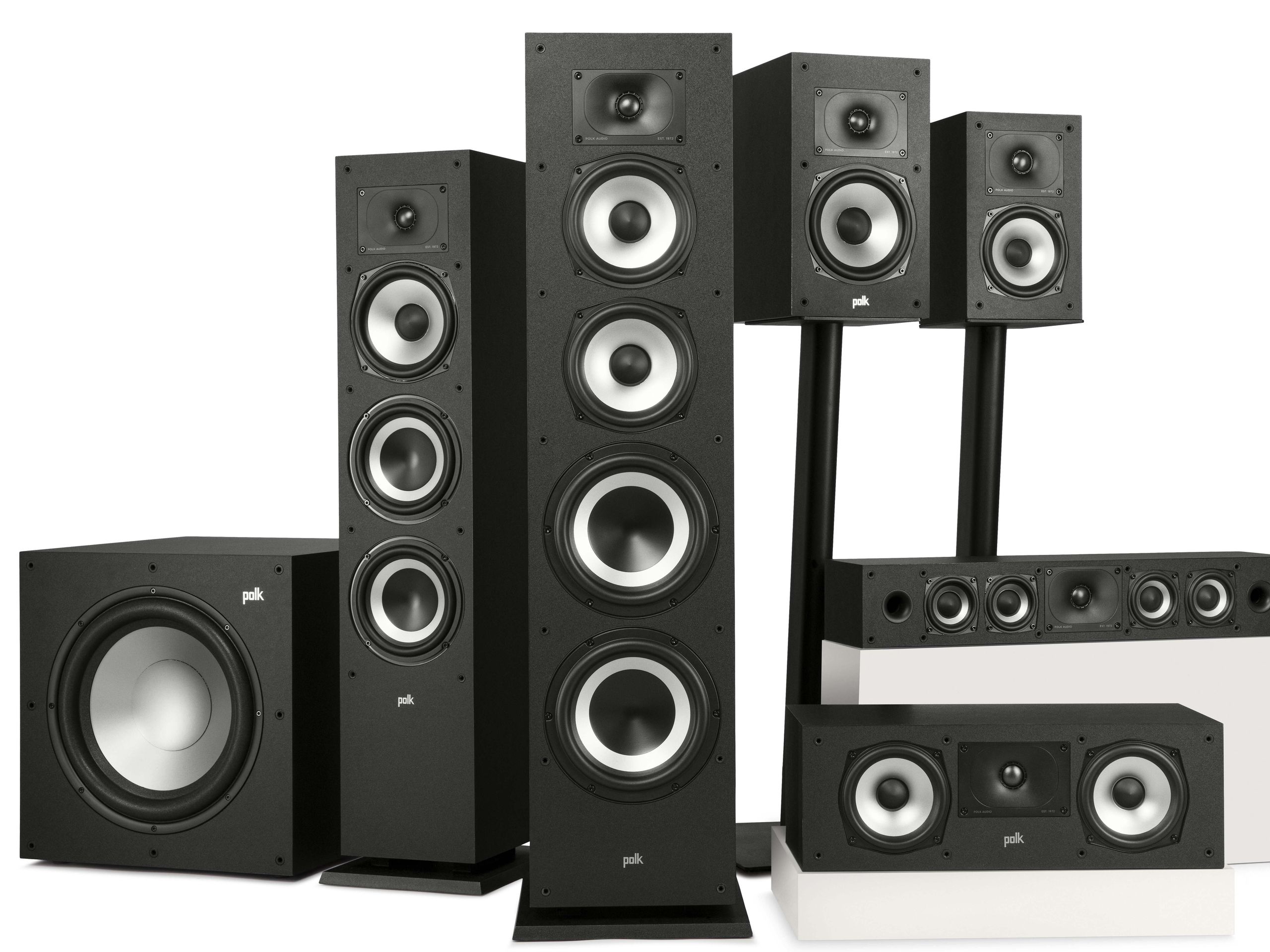 The Polk Monitor XT speaker range makes Dolby Atmos home cinema