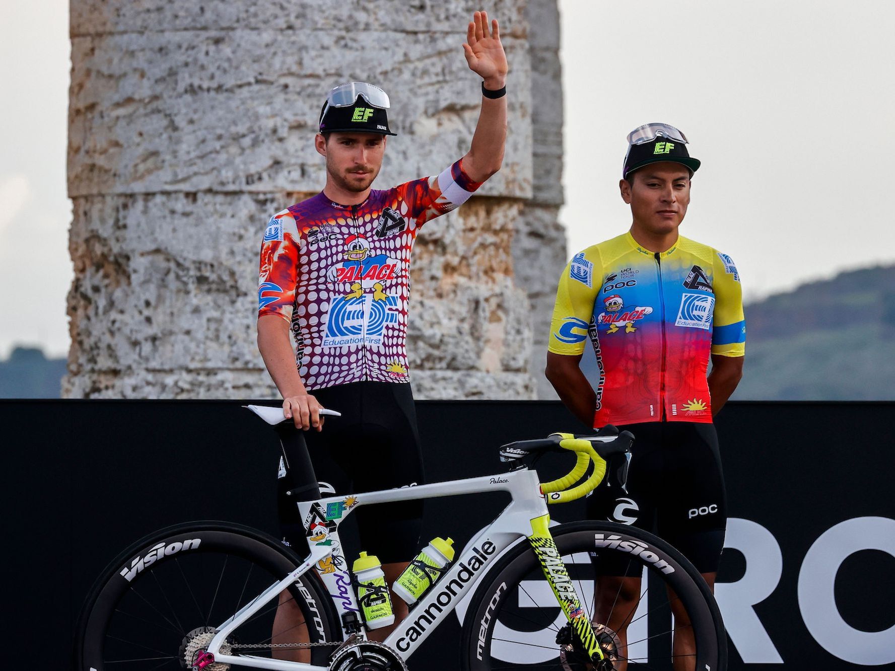 EF Pro Cycling unveil new Rapha and Palace Skateboards kit for