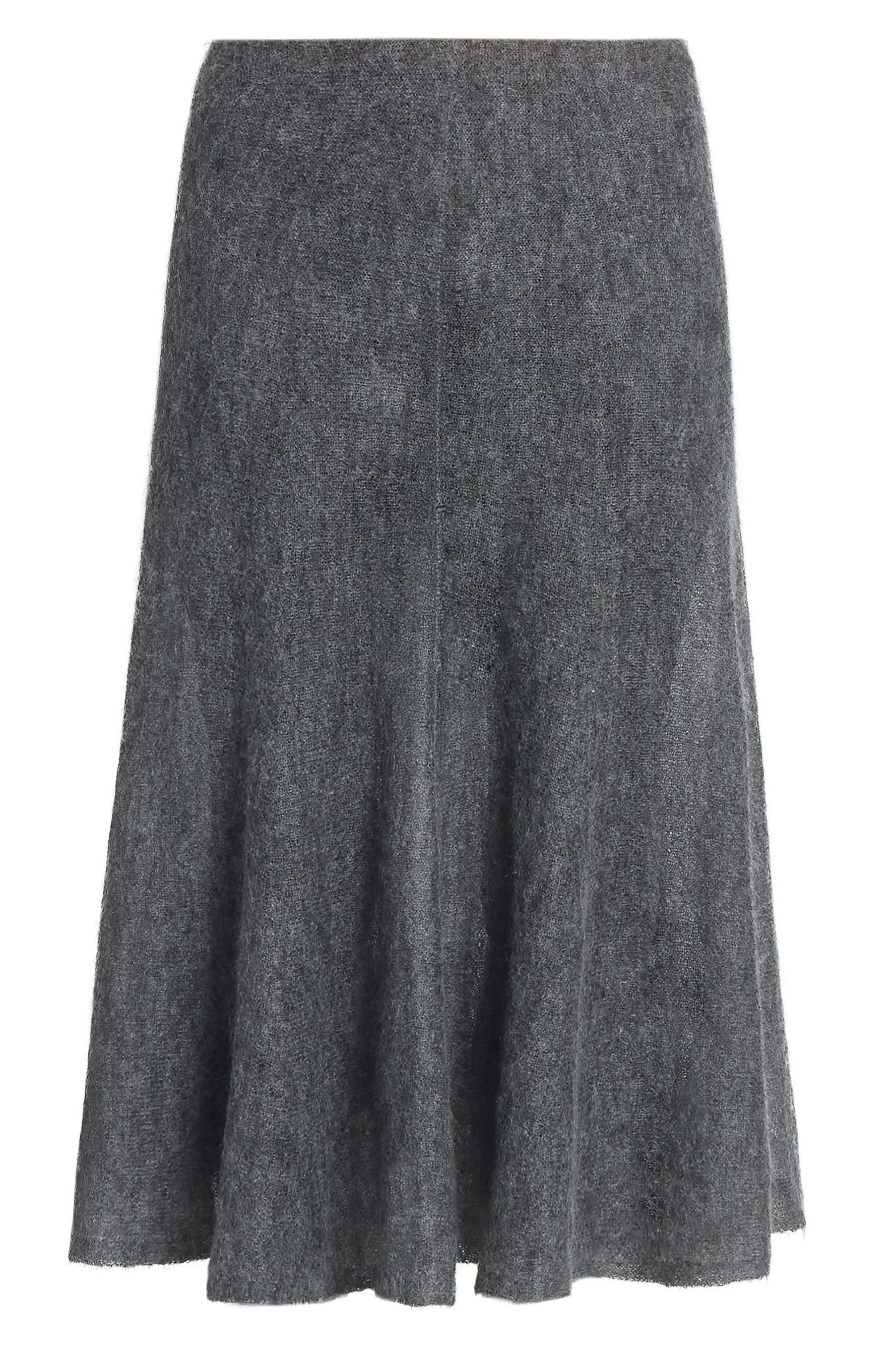 Ala&amp;iuml;a Circle Wool-Blend Midi-Skirt