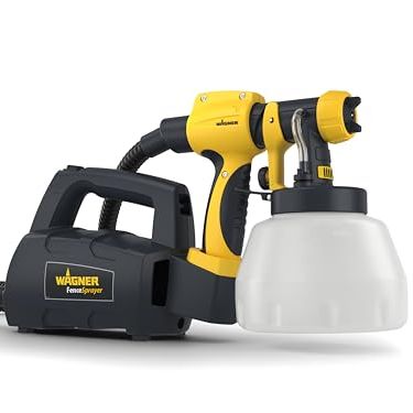 Wagner Fence &amp;amp; Decking Paint Sprayer for Fences, Sheds, Decking or Garden Furniture, Covers 5 M&amp;sup2; in 9 Min, 1400 Ml Capacity, 460 W, 1.8 M Hose