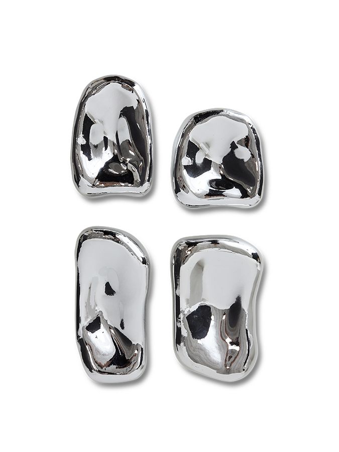hkliving chrome wall sculptures