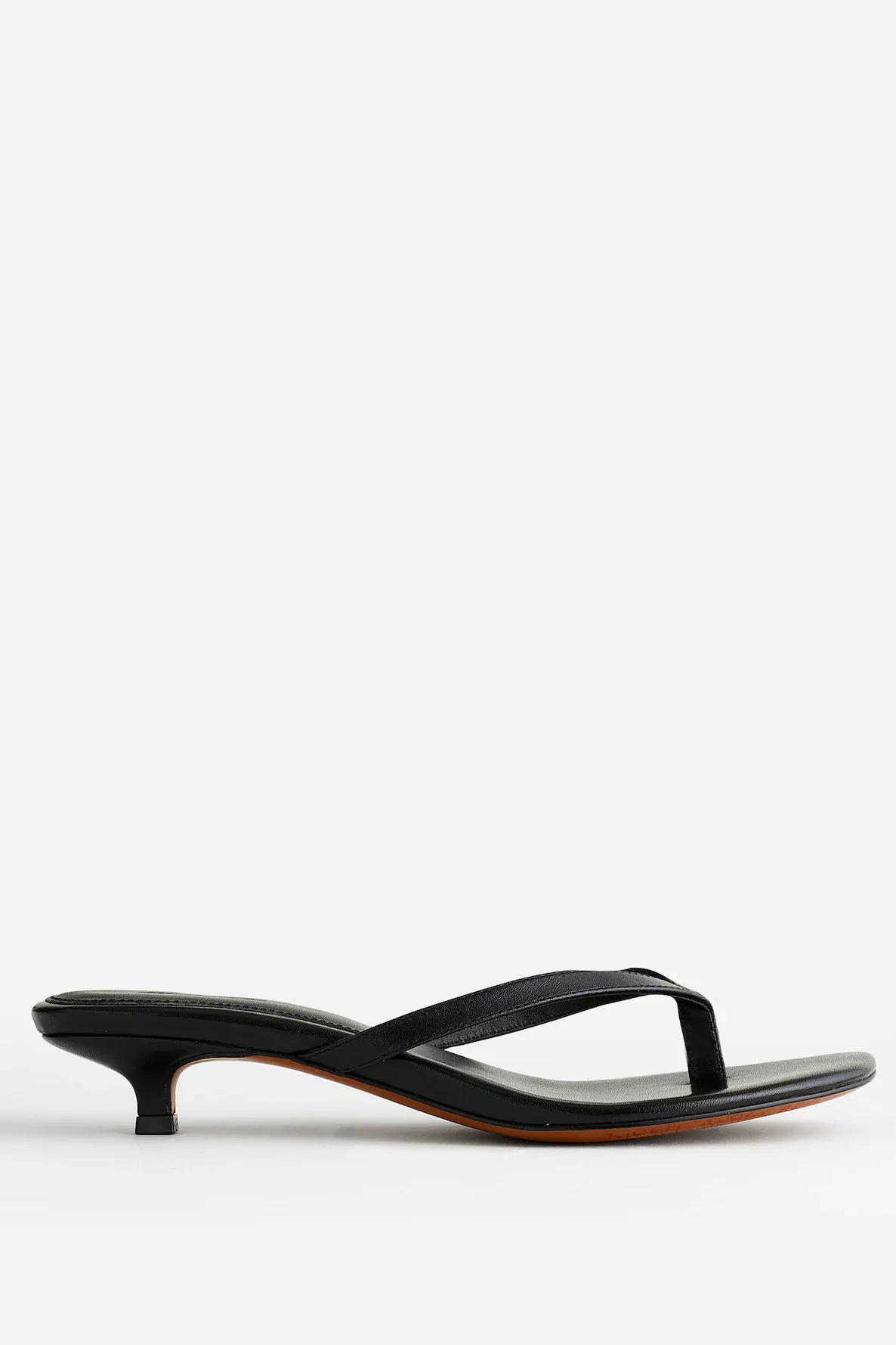 The Chiara Kitten Heel Thong Sandal