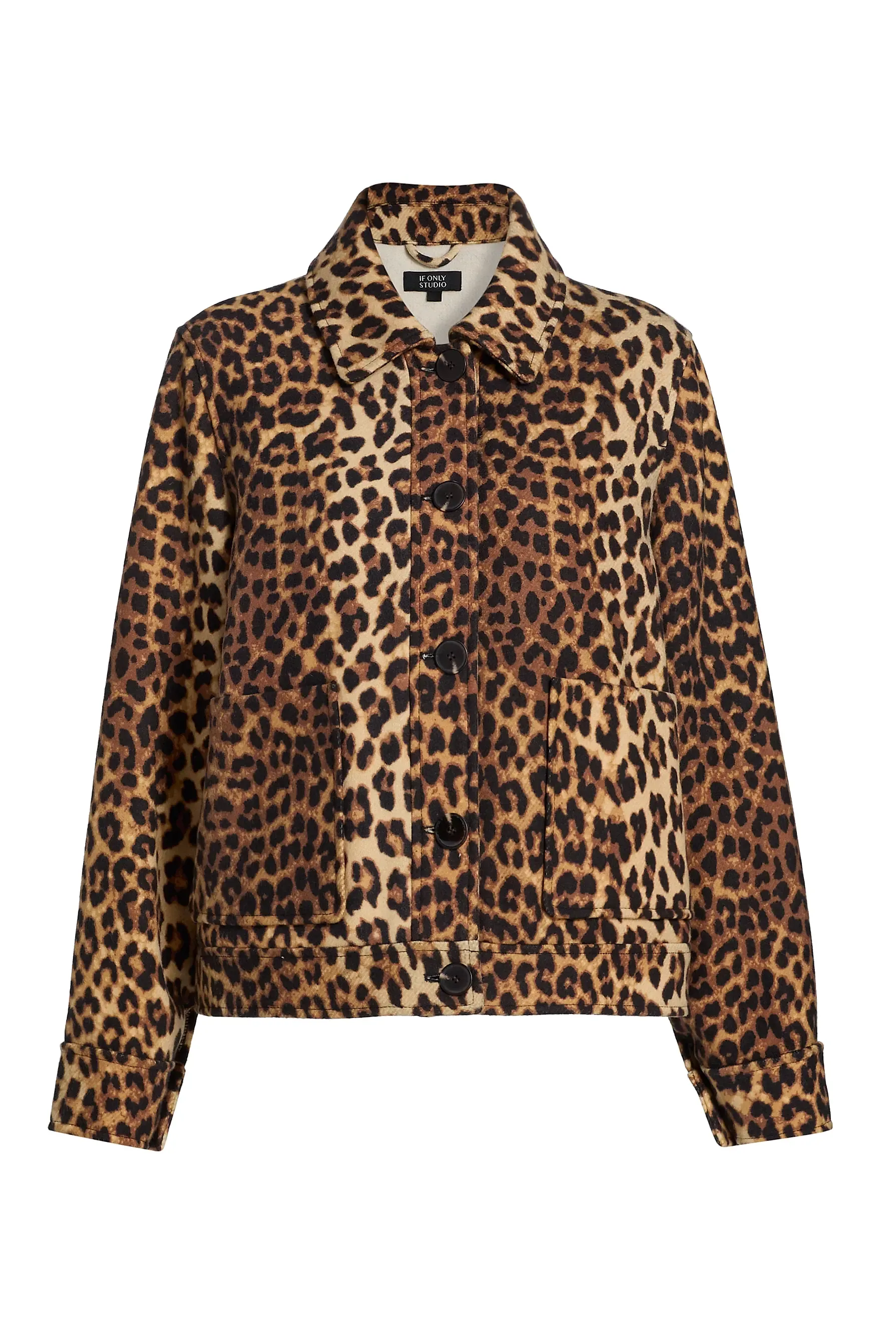 Leopard-Print Jacket