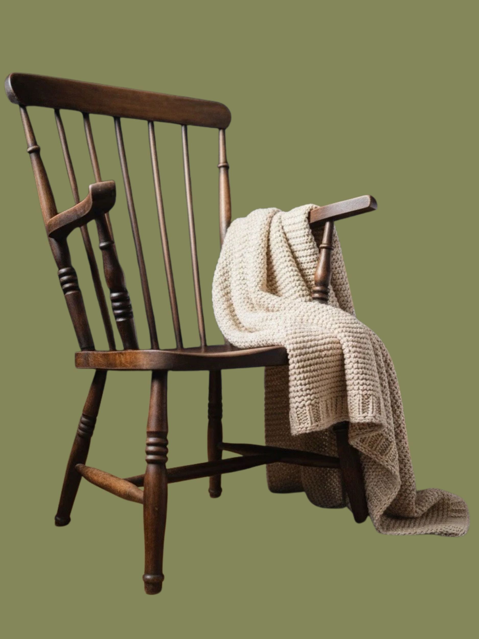 Antique, Antique Victorian Spindleback Elm &amp;amp; Beech Farmhouse Chair. Accent, Occasional