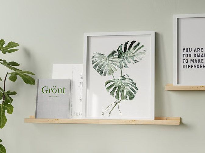IKEA's revamped picture ledge is now half price — and its perfect for college dorms