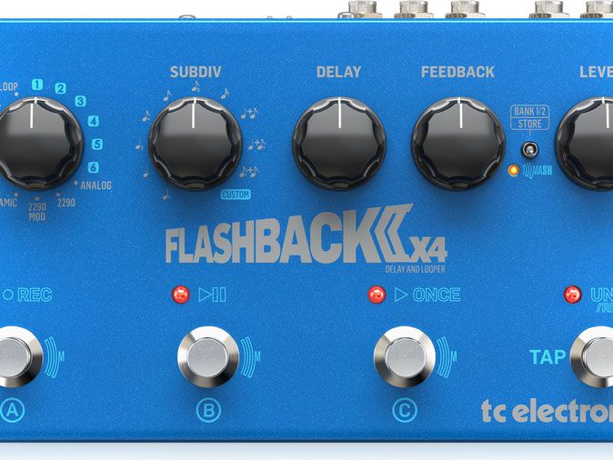 TC Electronic brings its MASH footswitch tech to the Flashback 2