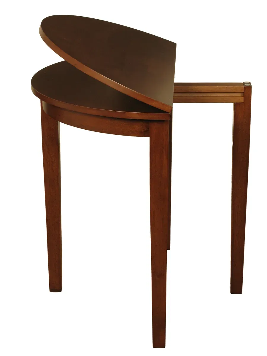 wayfair, Bowerbank Dark Solid Wood Dining Table