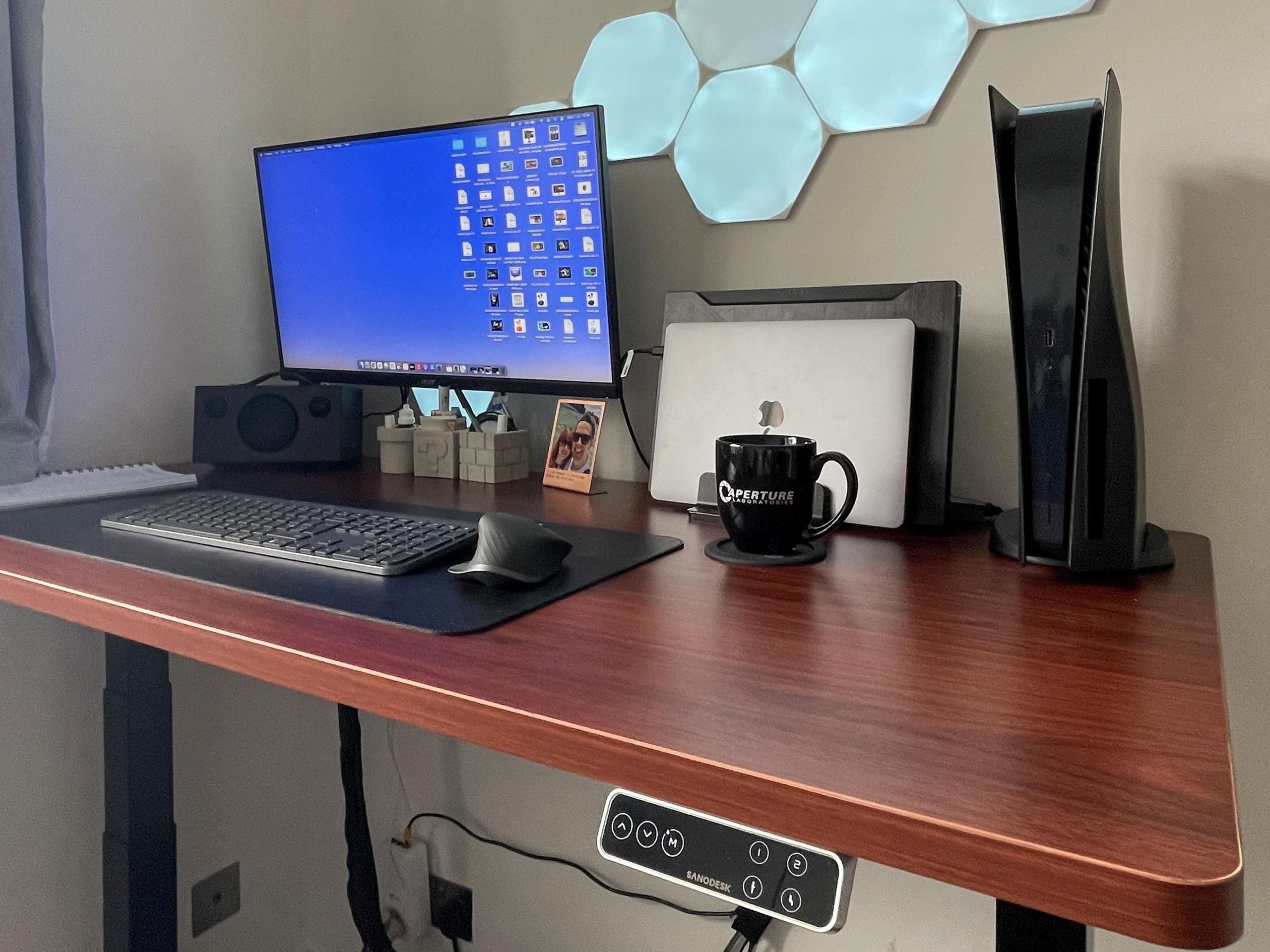 140cm×70cm E6 B 2020年5月購入 Flexispot ブラック FlexiSpot E7 55 W Height Adjustable Standing Desk Black