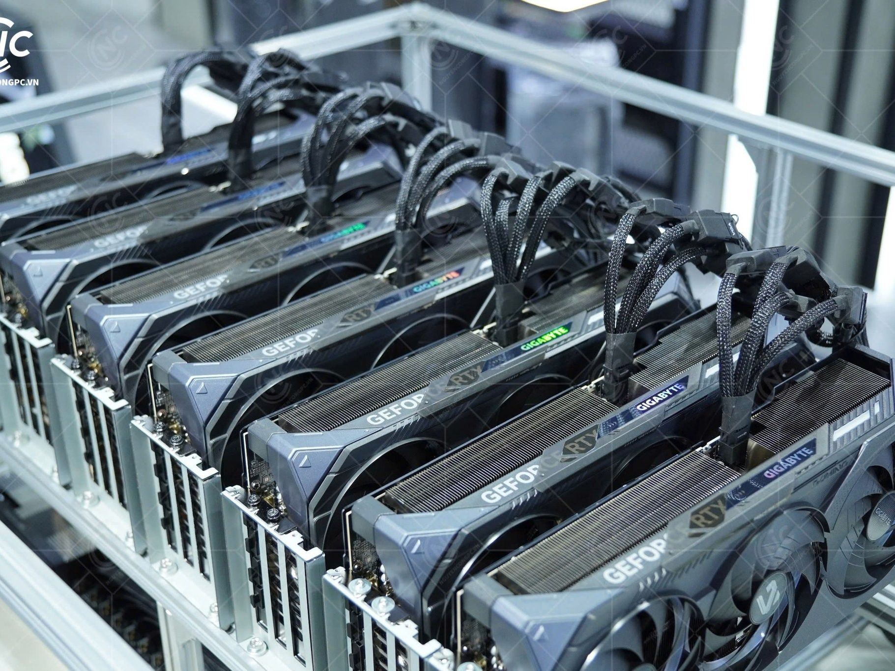 Seven RTX 5090 GPUs power AI server worth over $30,000 Seven RTX 5090 GPUs power AI server worth over $30,000