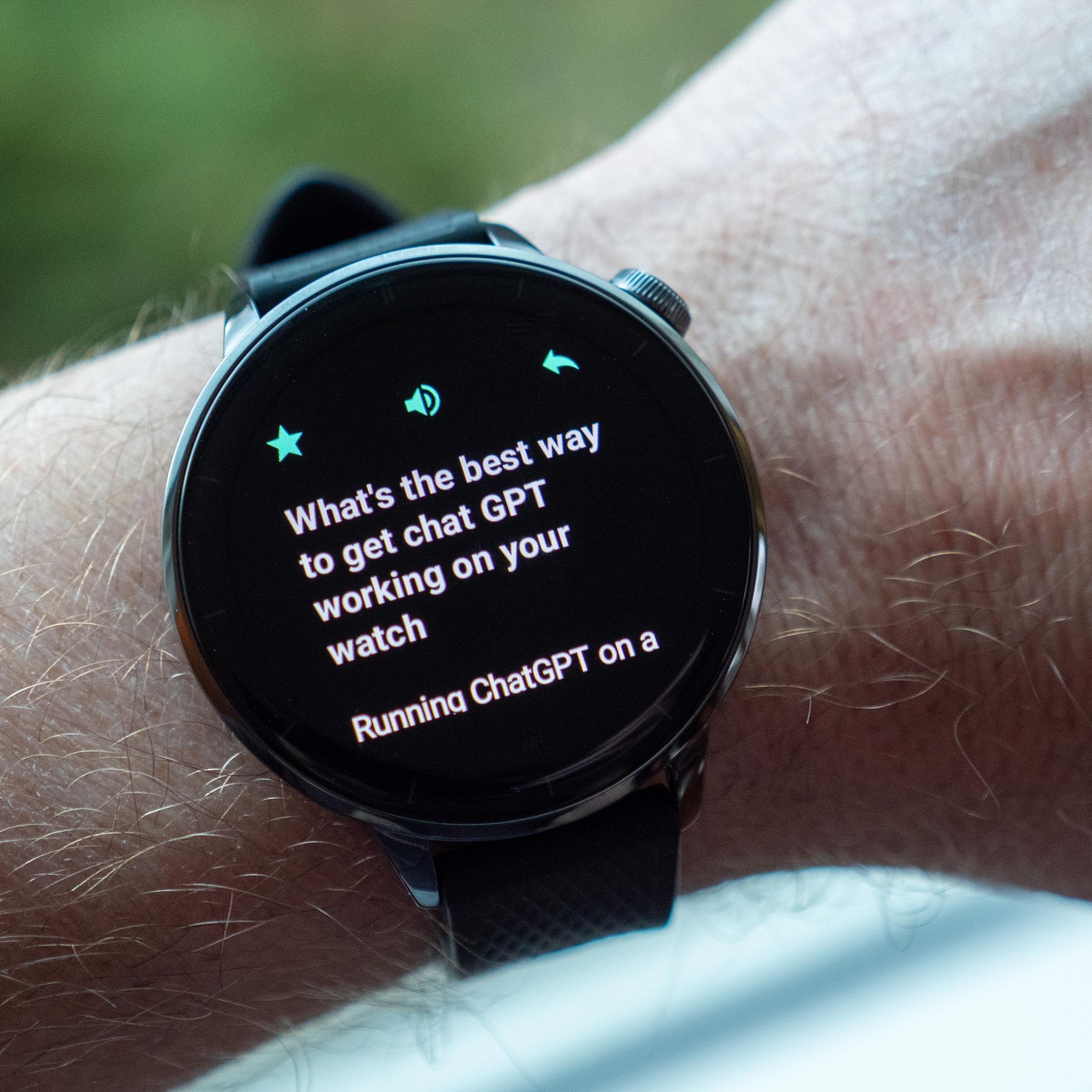 How to put ChatGPT on a Wear OS smartwatch | Android Central