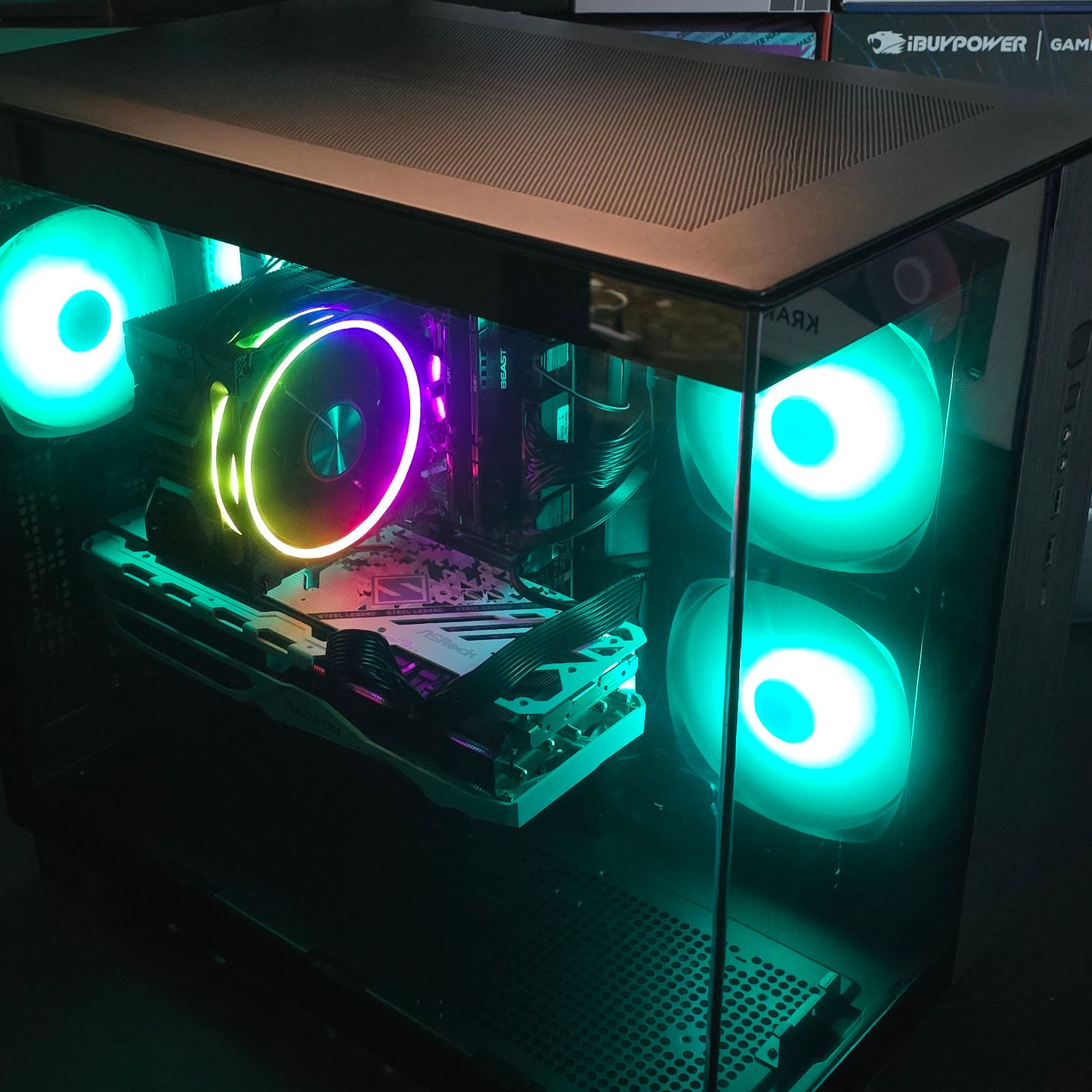 Montech King 65 Pro Case Review: Diffused lighting and dark