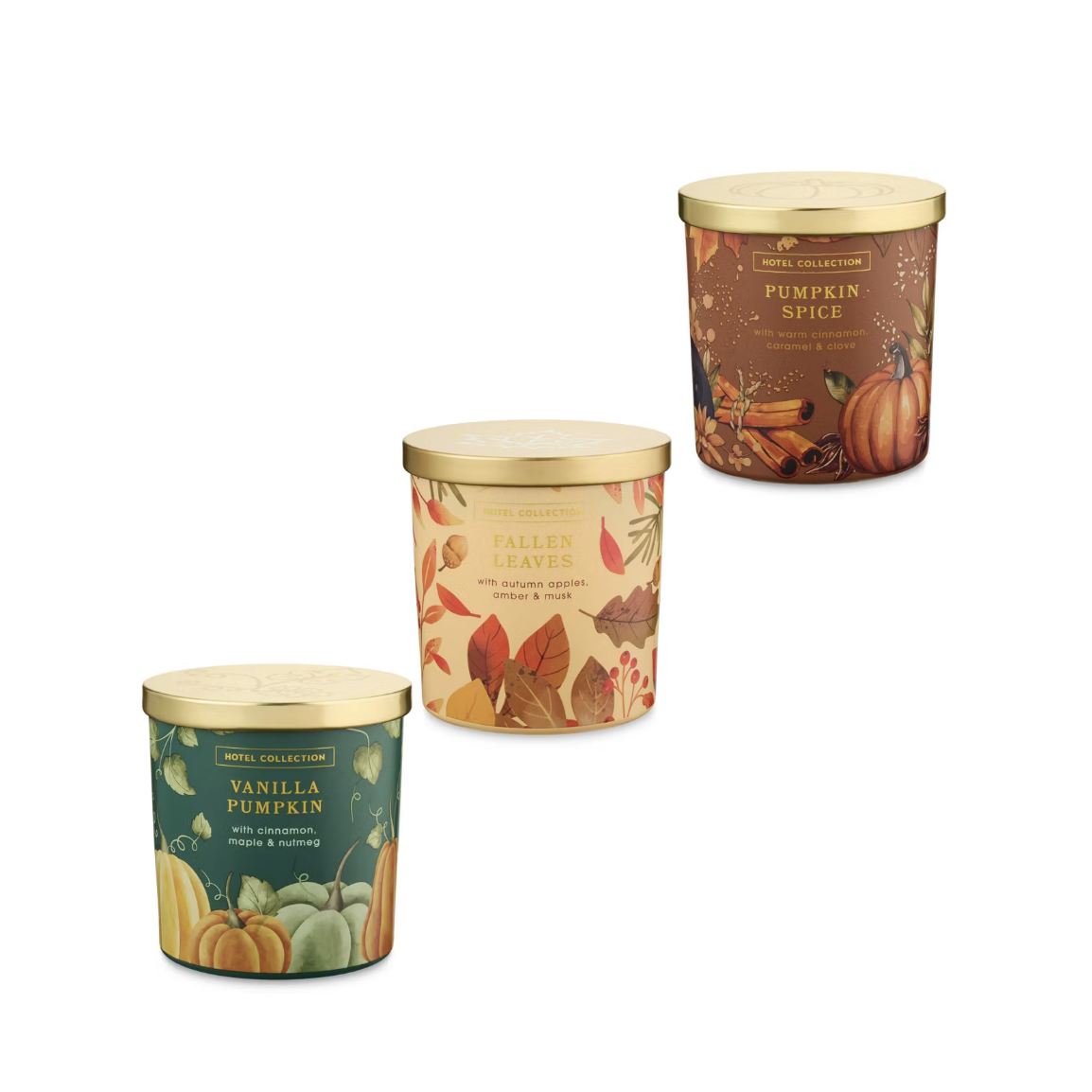 Hotel Collection, Autumn Icon Candle/Reed Diffuser, 3