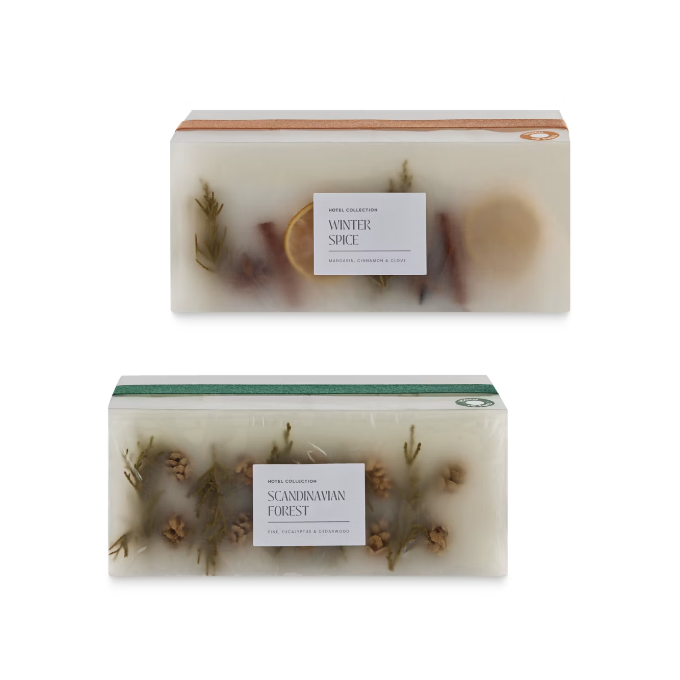 Aldi's rectangular inclusion candle