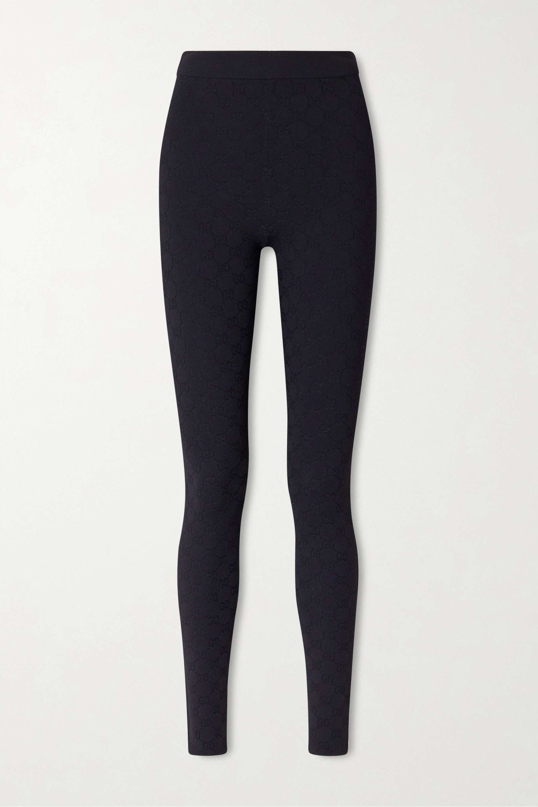 Jacquard-Knit Leggings