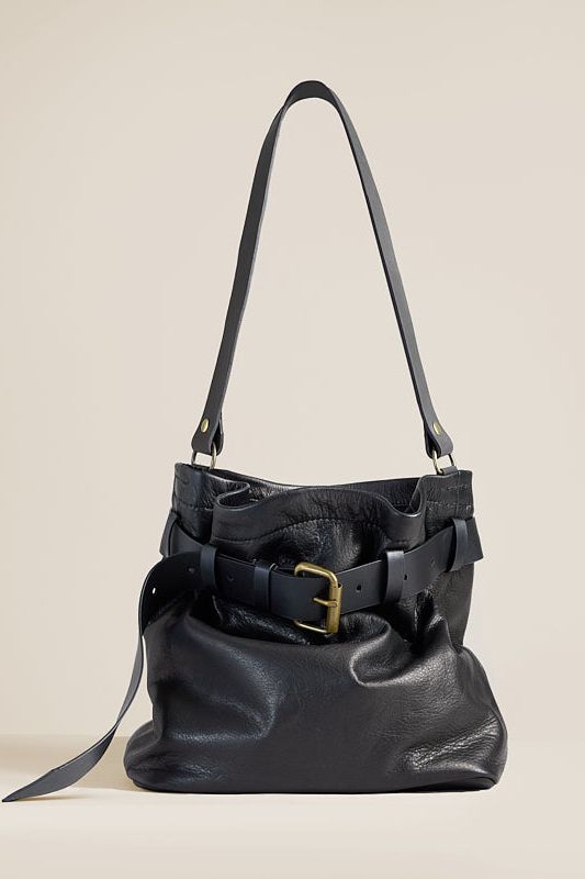 Belted Jane - Heritage &quot;broken-In&quot; Leather Black