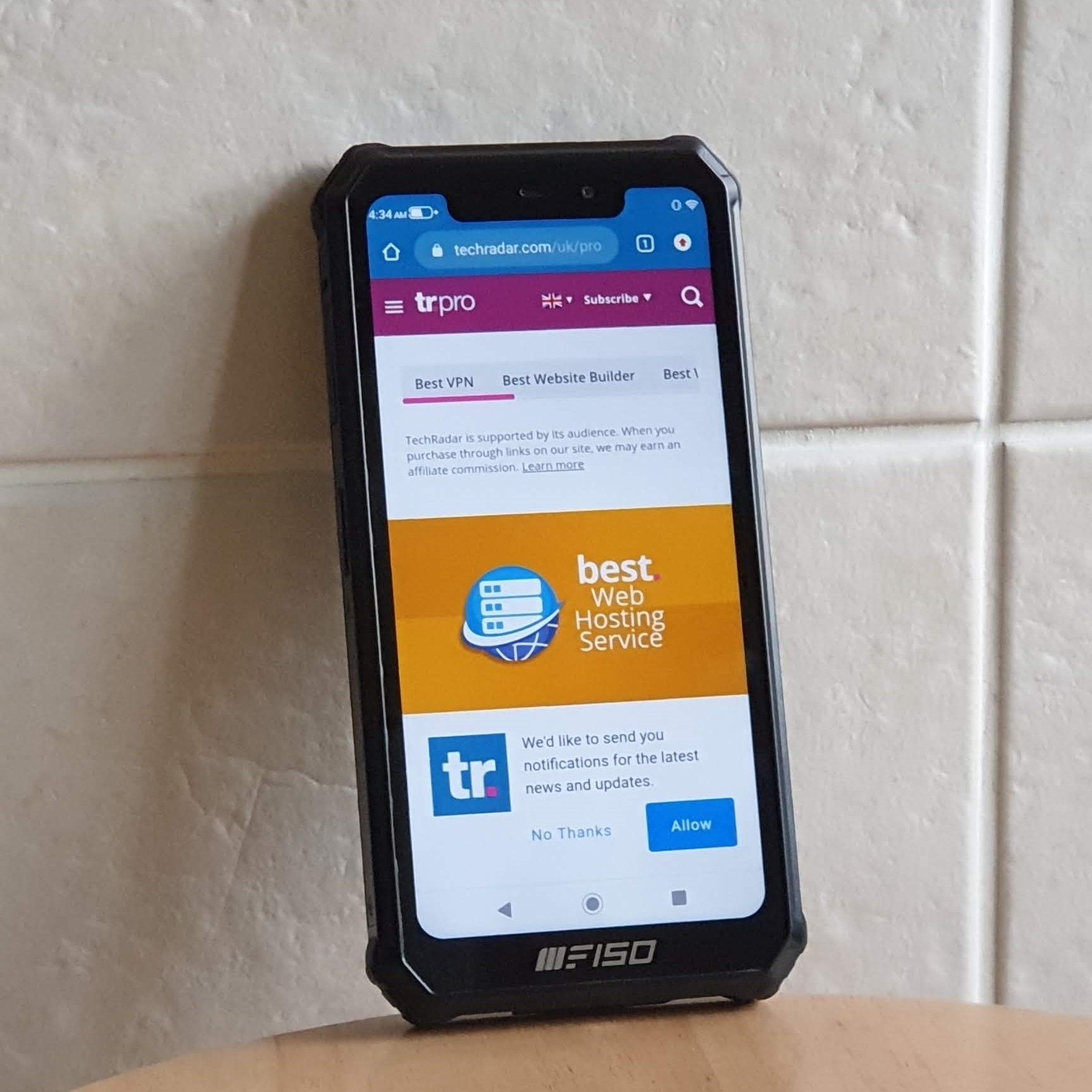 F150 B2021 rugged smartphone review | TechRadar