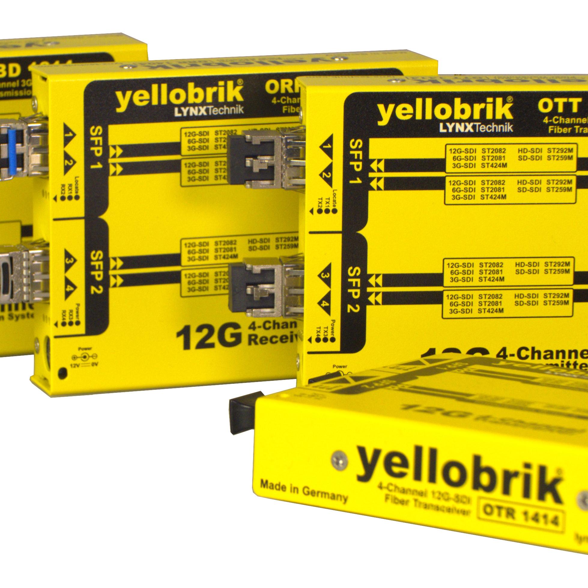 ISE: LYNX Technik Debuts New 4-Channel 12G-SDI Fiber Converters