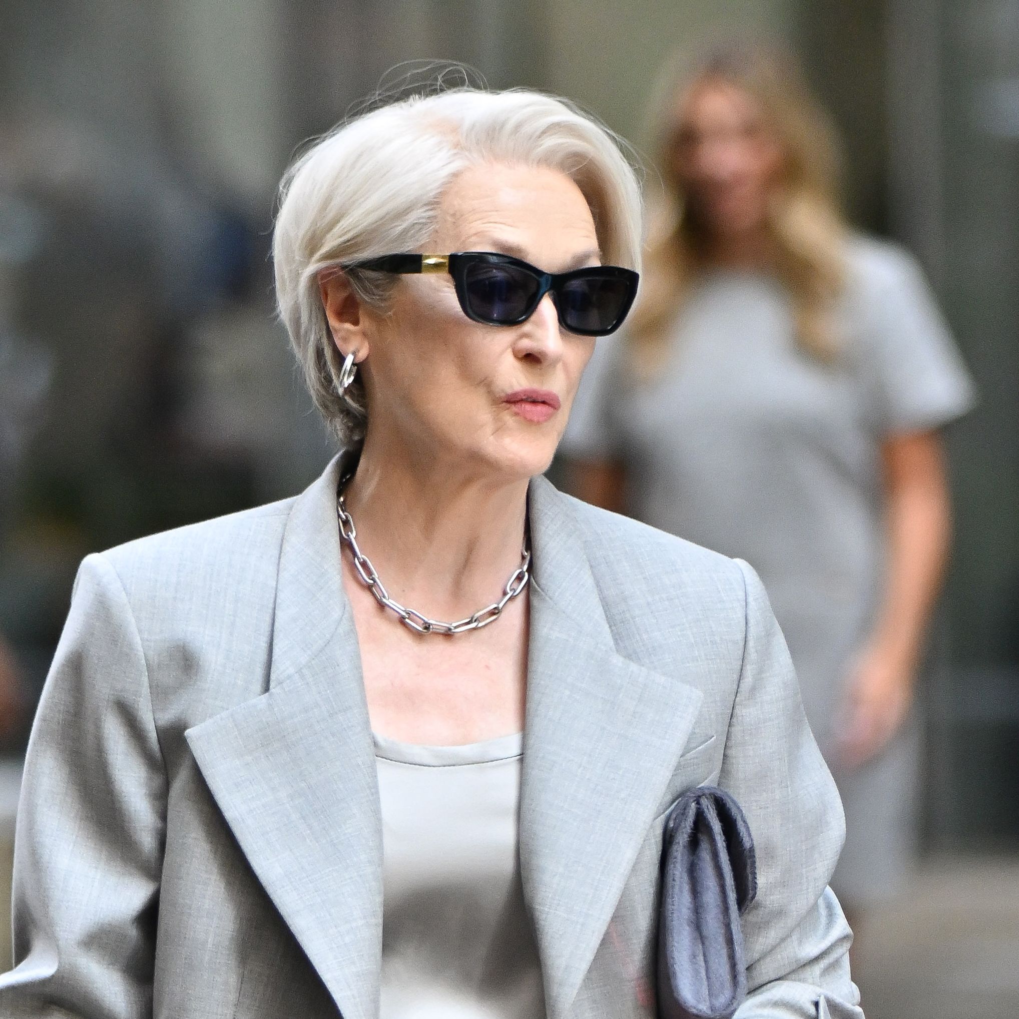 Meryl Streep's skirt suit is the workwear style to embrace | Woman \u0026 Home, image size:2036x2036