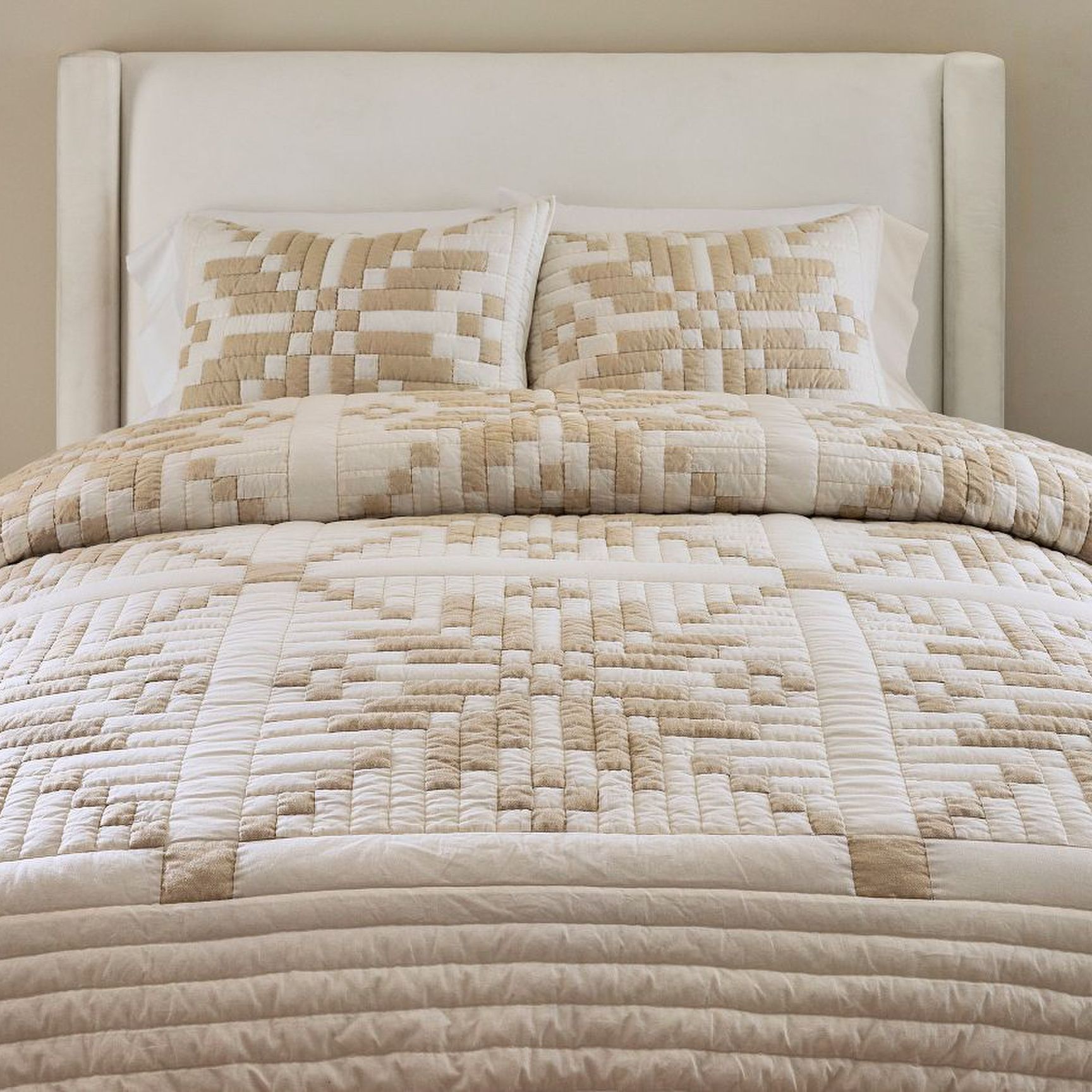 Pottery Barn, Shimmer Snowflake Bedspread
