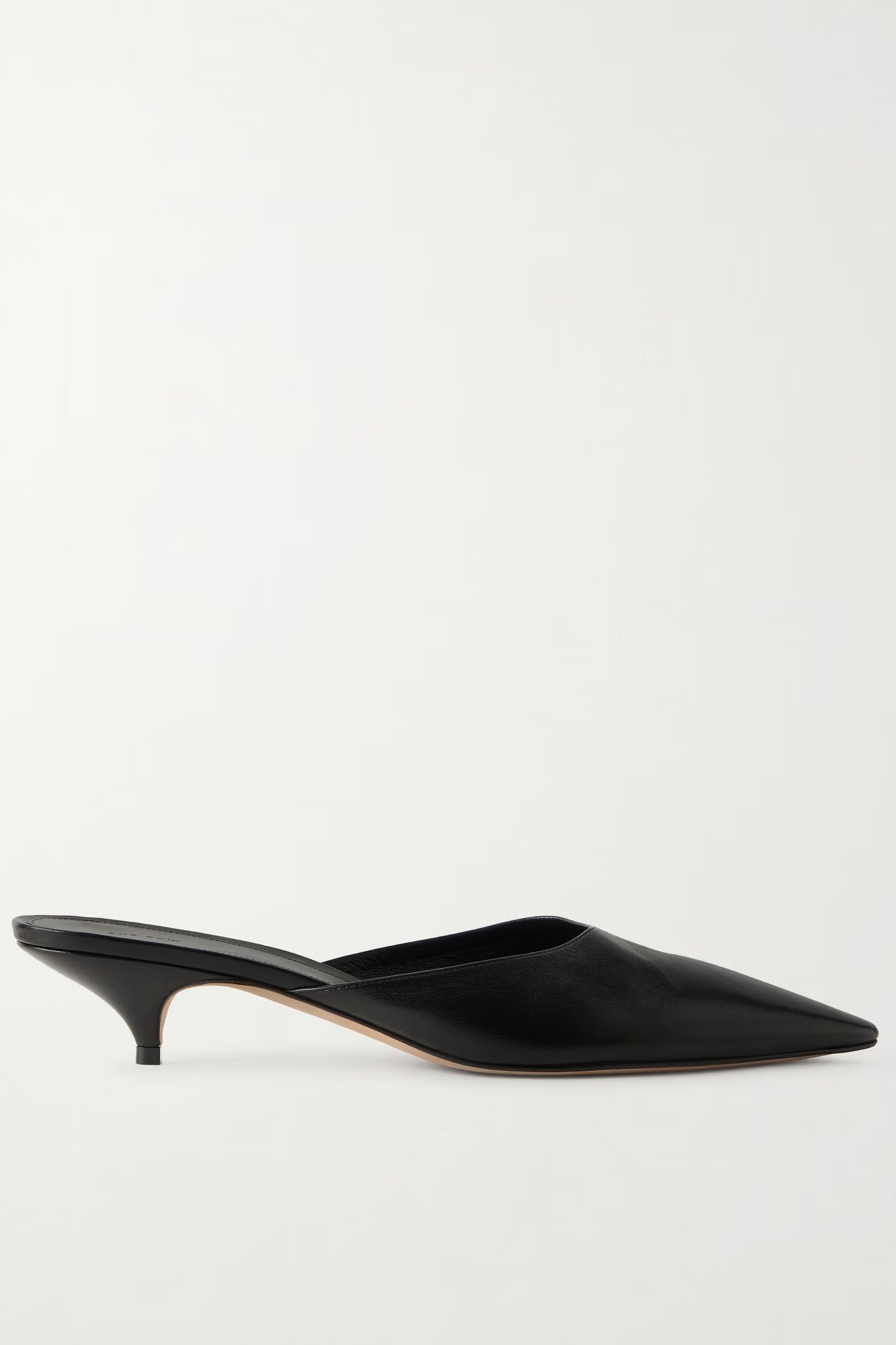 The Row, Lisa Polished Leather Mules