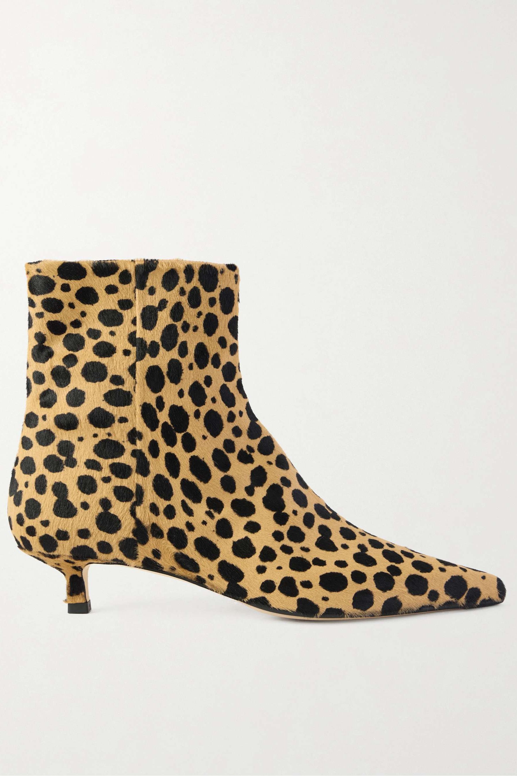 Sofie Leopard-Print Calf Hair Pumps