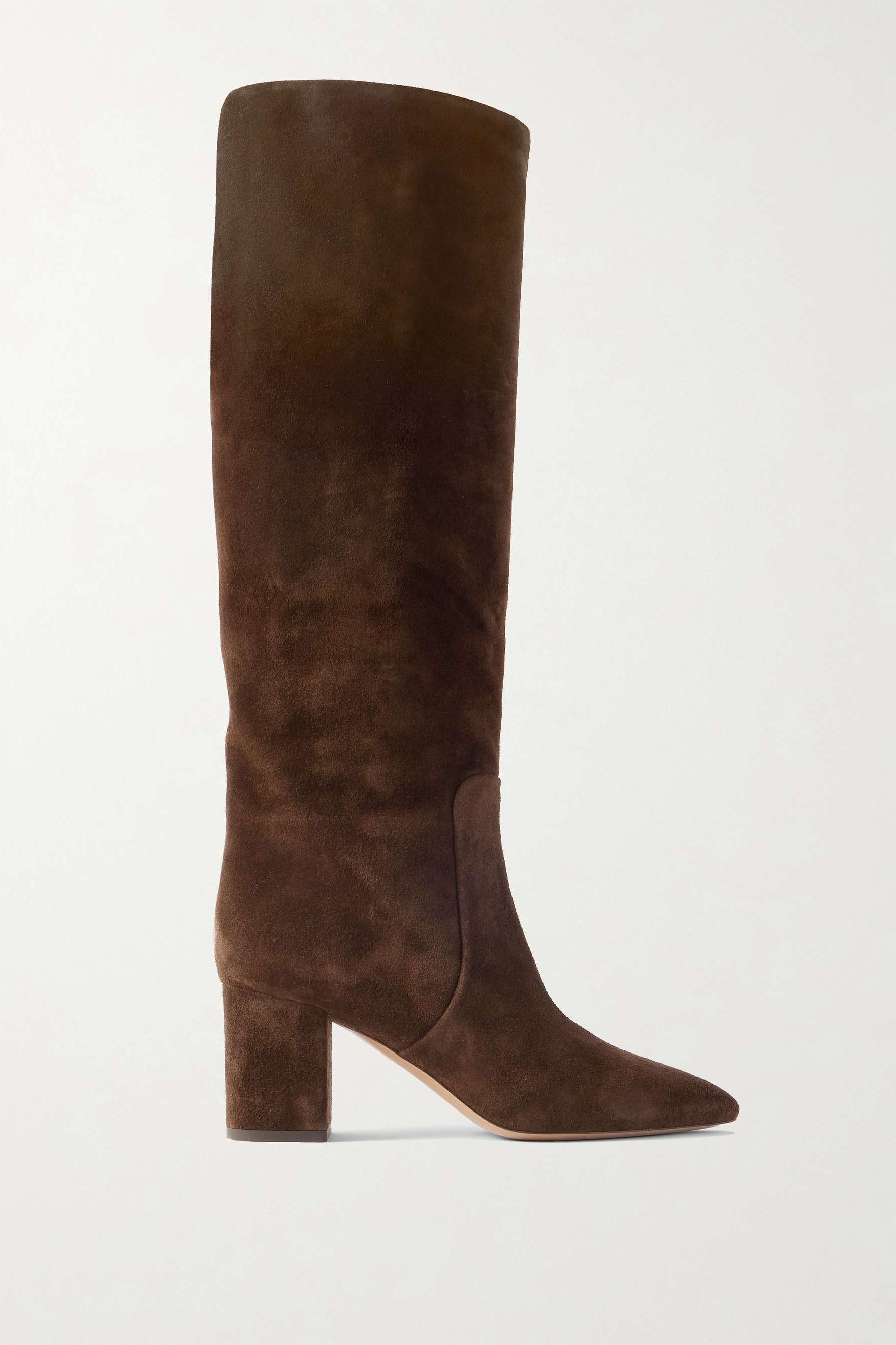 Anja Suede Knee Boots