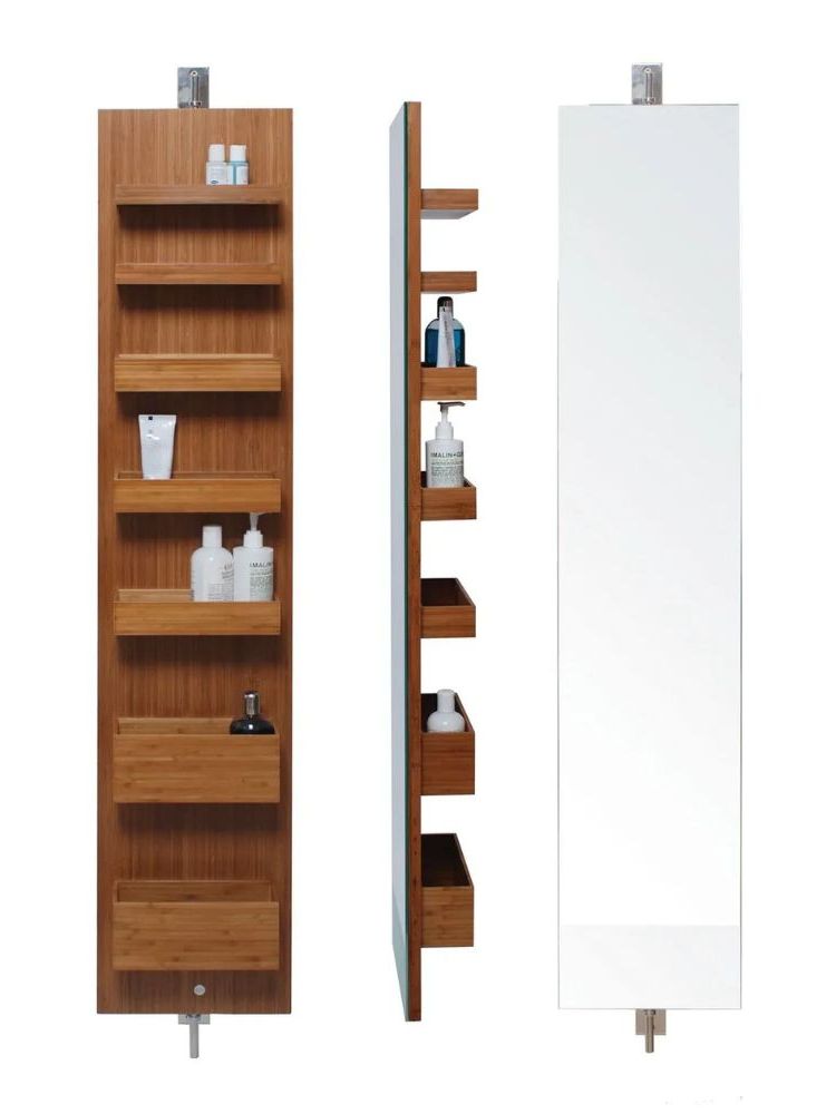 bathroom cabinet with mirror