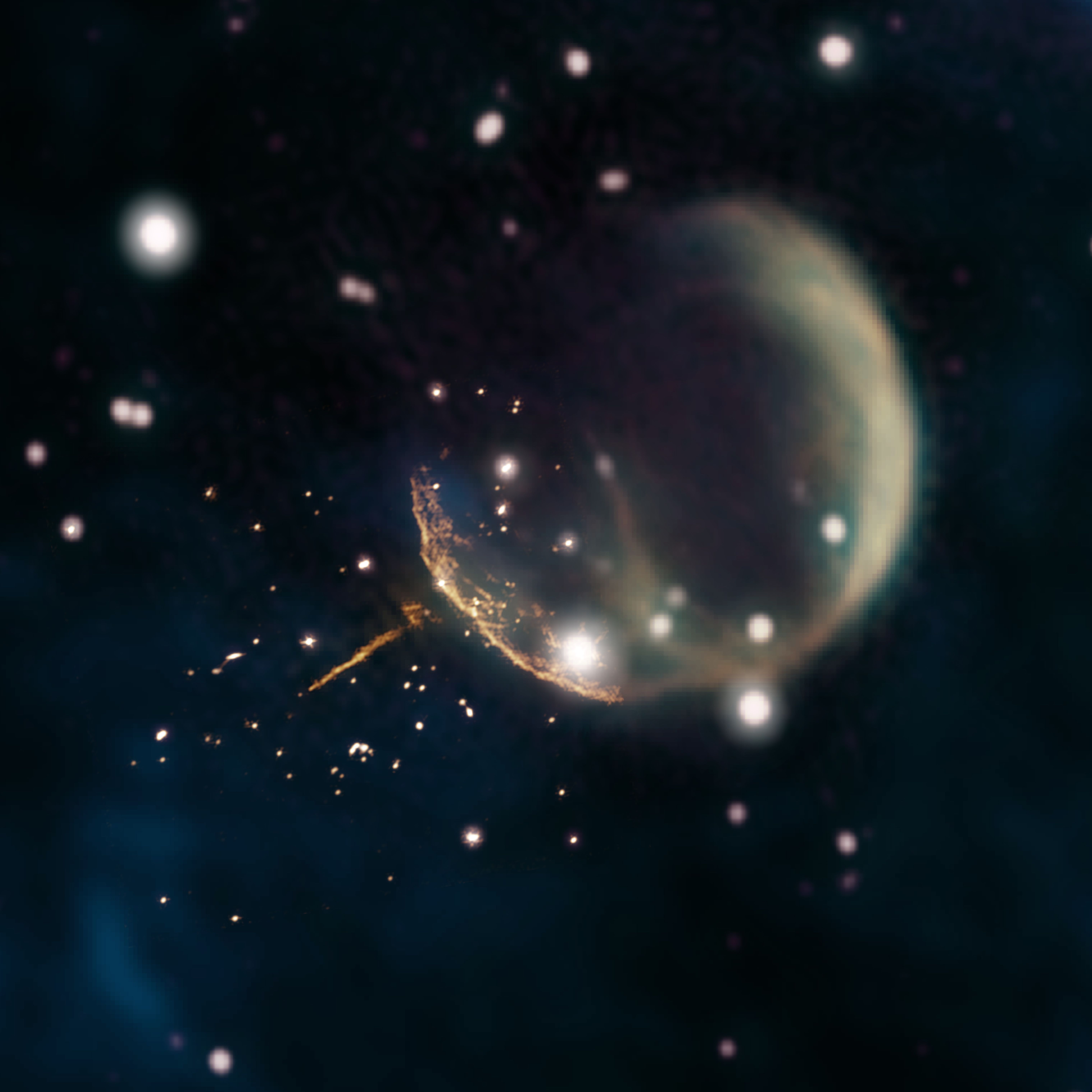 Spinning Star Hurtles Through Space at 2.5 Million Mph After