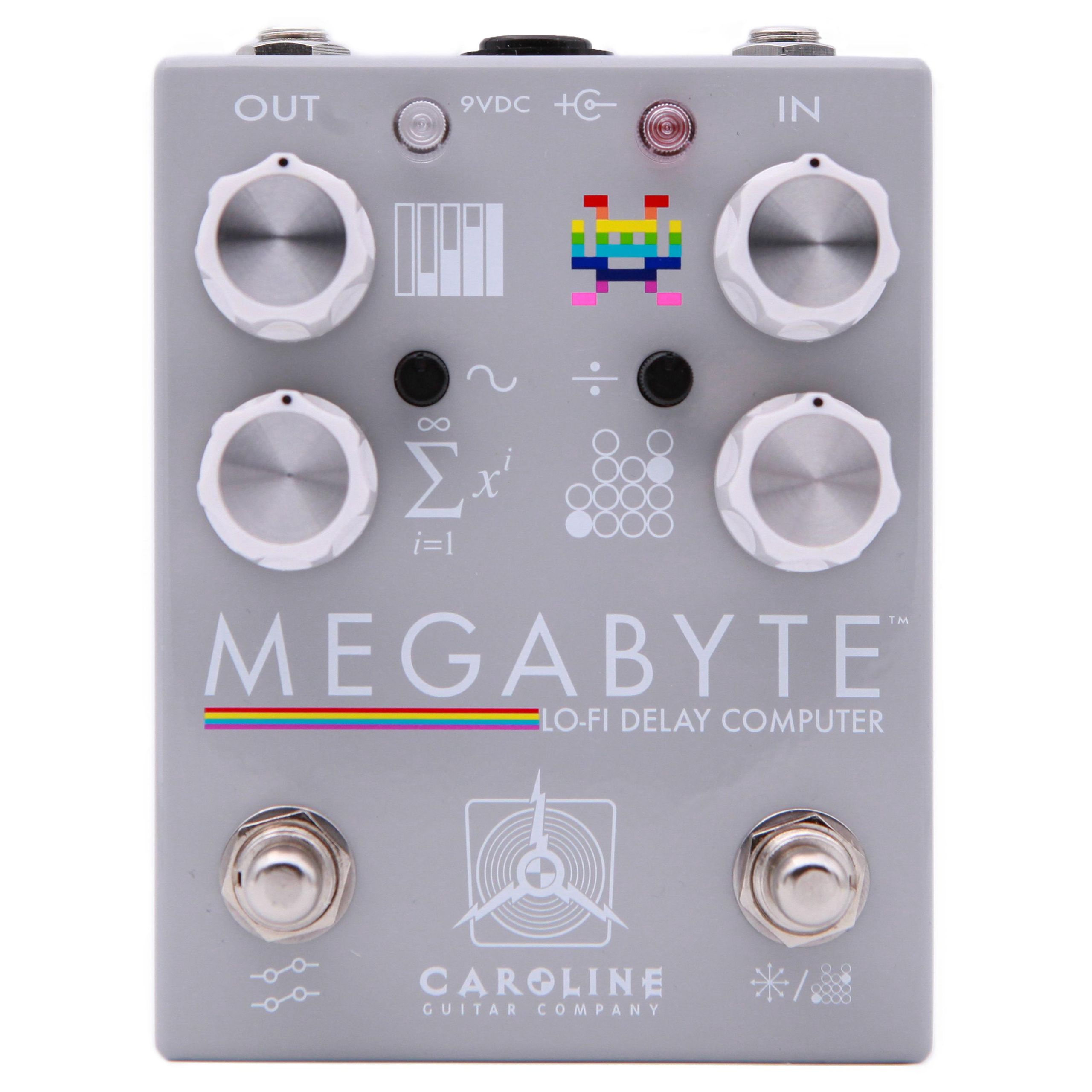 Caroline Guitar Company goes lo-fi with its Megabyte delay pedal