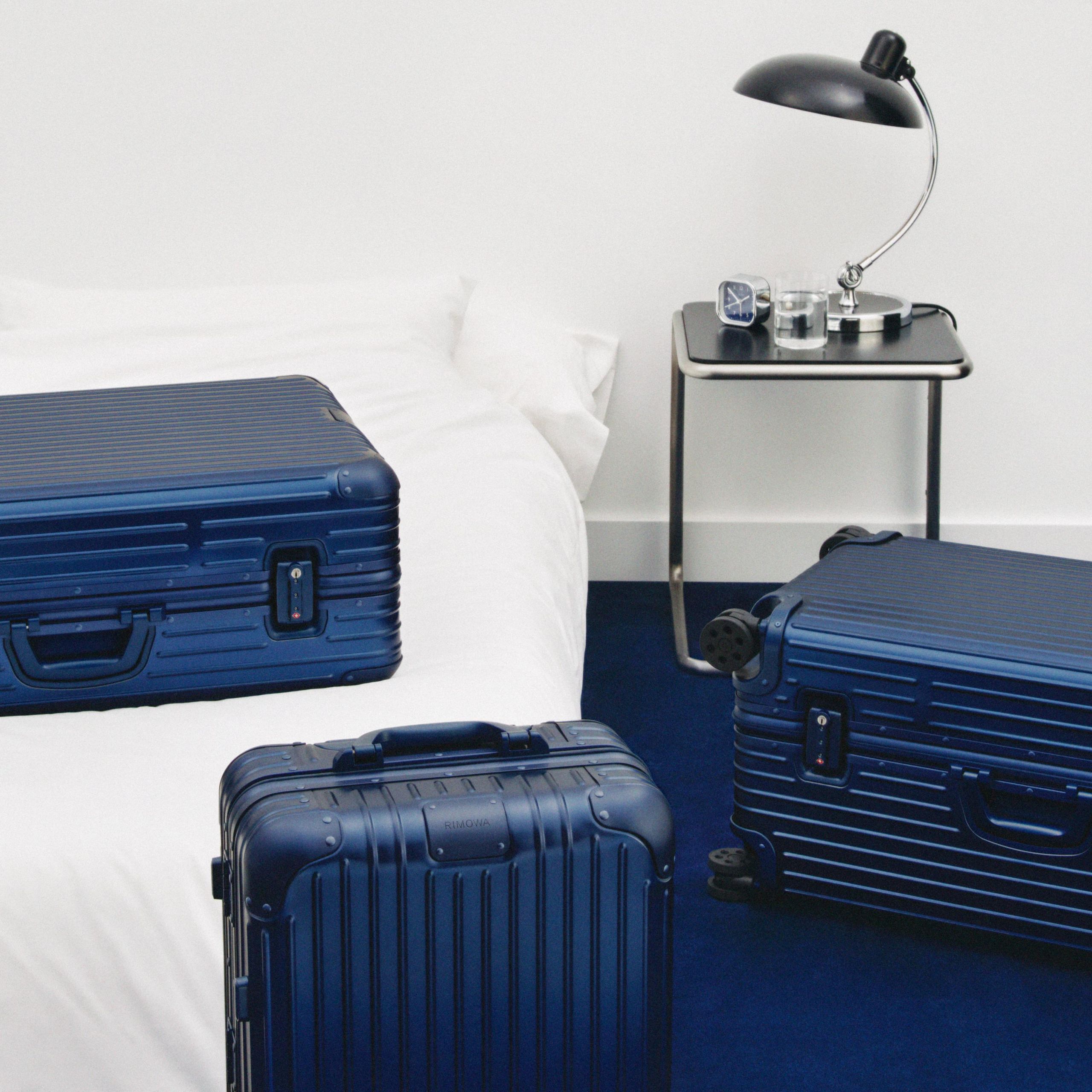 Rimowa launches the Original suitcase in Ink Blue finish | Wallpaper*