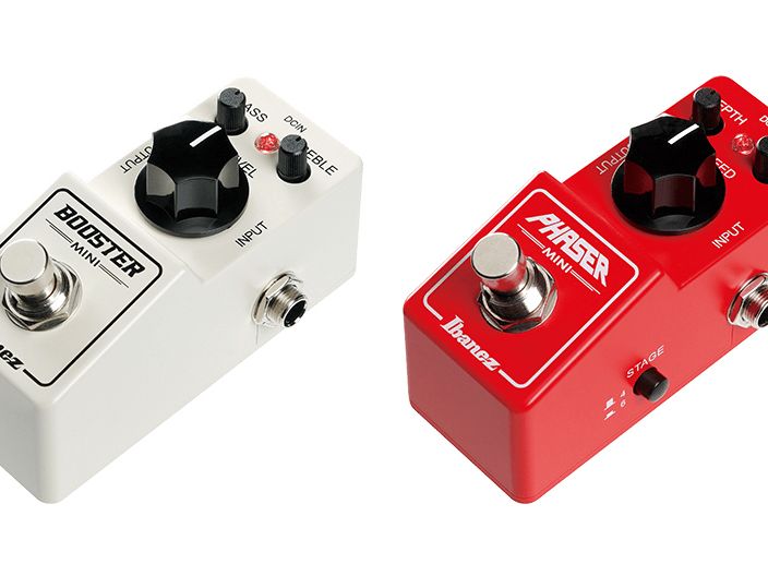 Ibanez BOOSTER MINI ブースター Ibanez extends its mini-pedal lineup with the launch of new