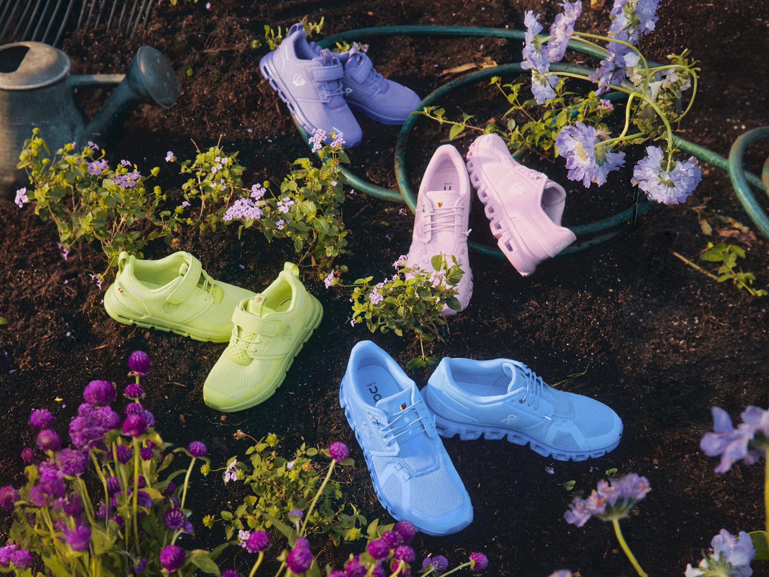 On and Sky High Farm Goods are back with a wildflower-inspired
