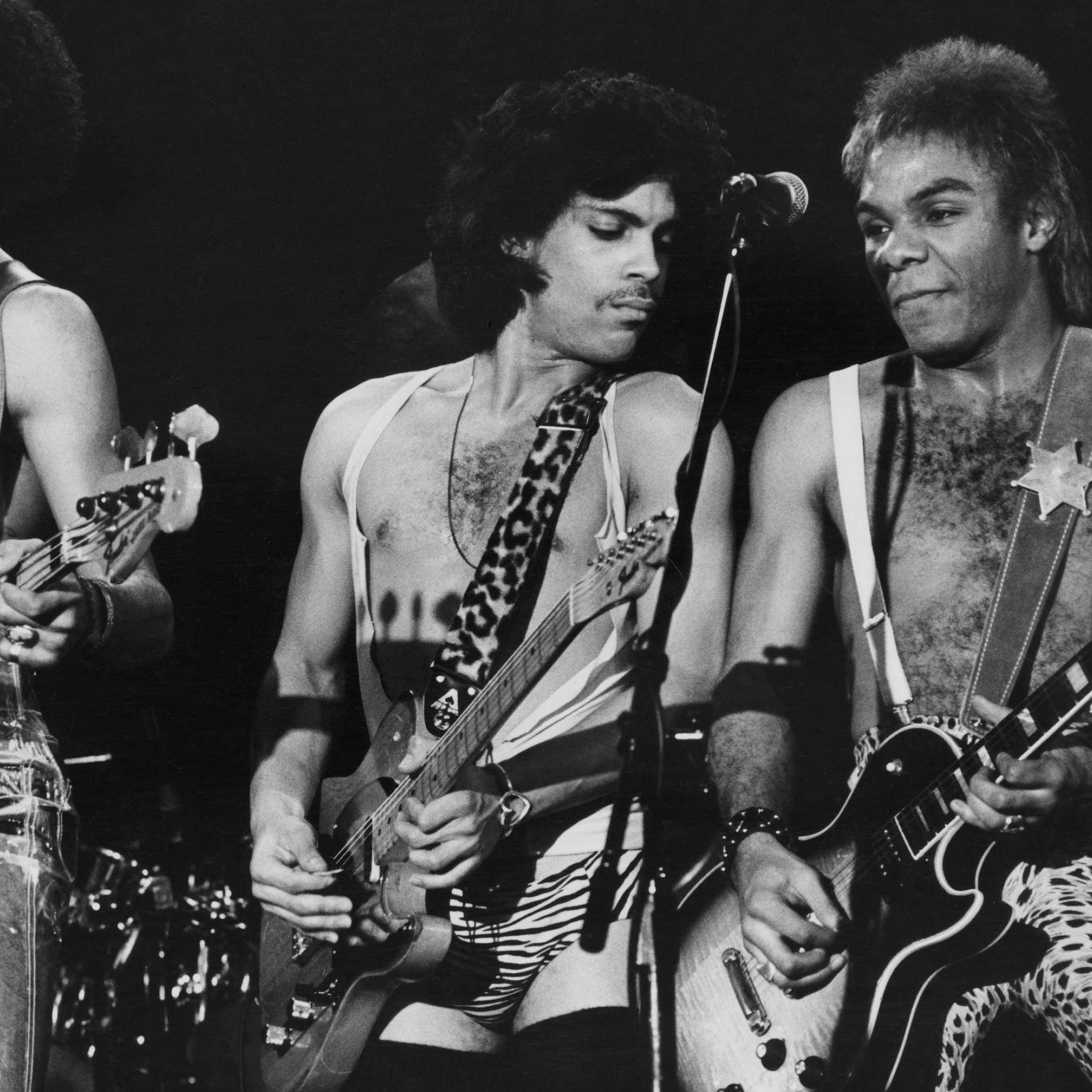 What happened when Prince supporting the Rolling Stones