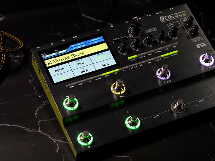 Mooer downsizes its flagship multi-effects pedal with the GE300