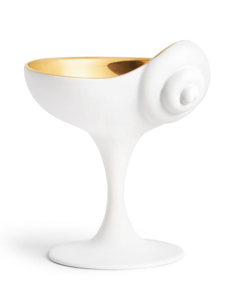 Jessica Mccormack Shell Scoop Bowl - Gold