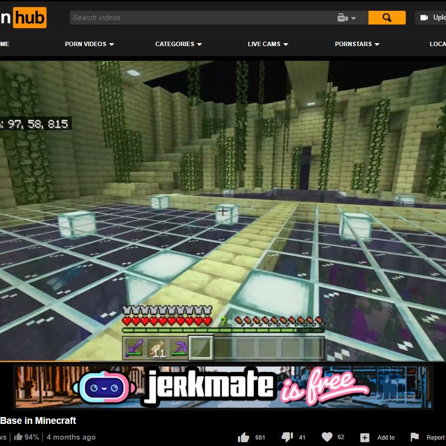 Pornhub has loads of Minecraft lets plays, and we spoke to the guy making  them | PC Gamer
