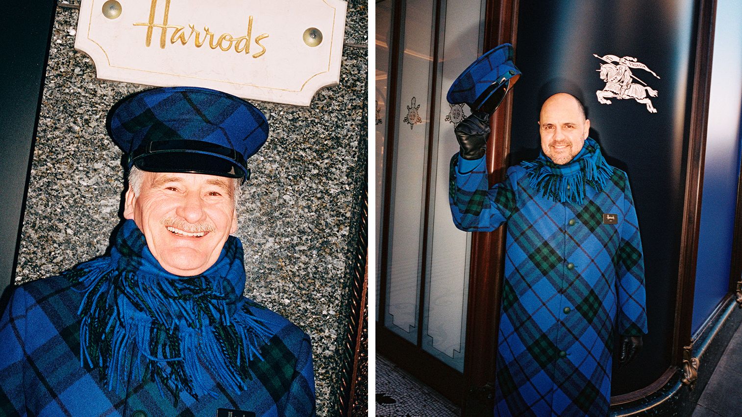 Burberry turns Harrods blue in blockbuster takeover | Wallpaper*