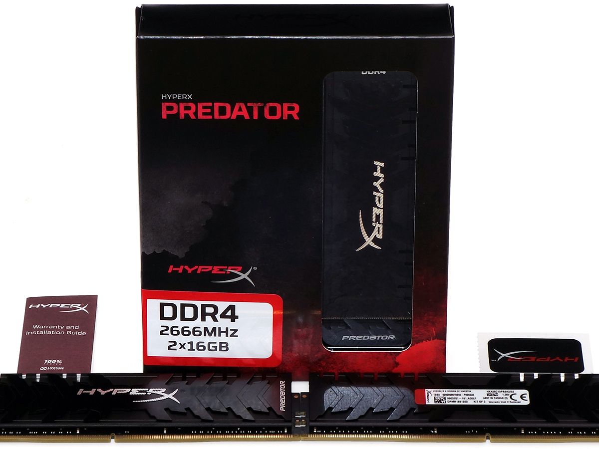 HyperX Predator DDR4-2666 32GB Dual-Channel Kit Review: Pricey