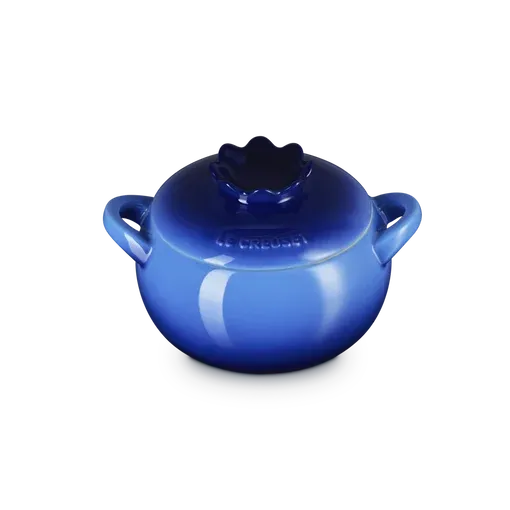 Stoneware Blueberry Cocotte