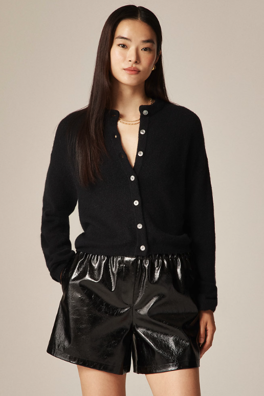 J.Crew, Supersoft Bubble-Hem Cardigan