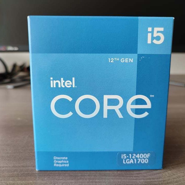 Intel Core i5-12400F CPU + クーラー Intel i5 12400F LGA1700 Cooler Never Used | eBay