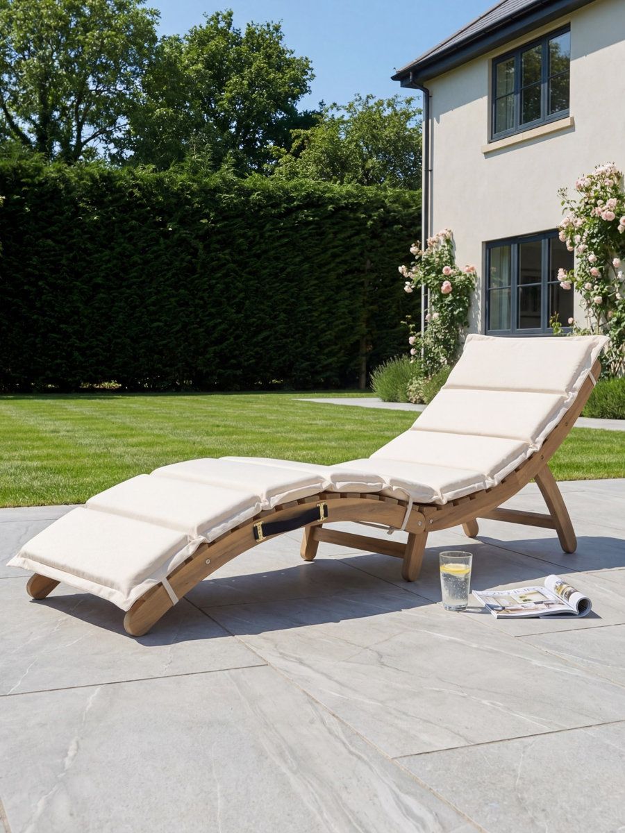 Rebrilliant Solara Curve Sun Lounger | Wayfair.co.uk